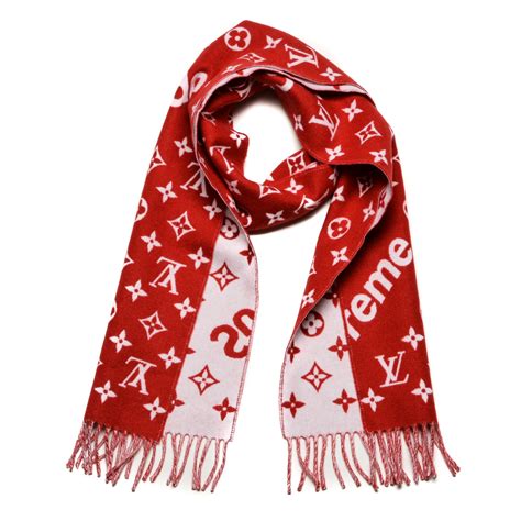 louis vuitton supreme cashmere monogram muffler scarf|Scarves Collection for Women .